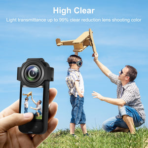 Per Insta360 X3 PULUZ aggiornamento coperchio protettivo protezione lente in ...