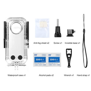 Für Insta360 X3 PULUZ 30 m Unterwasser-Wasserschutzgehäuse ...