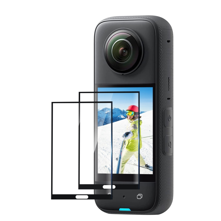 Für Insta360 X3 PULUZ 2 Stück HD Curved Screen Film, für Insta360 X3