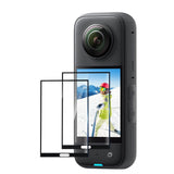 Per Insta360 X3 PULUZ 2 pezzi di pellicola per schermo curvo HD, For Insta360 X3