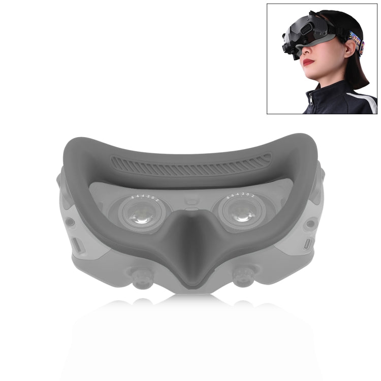 Per DJI Avata Goggles 2 PULUZ Custodia protettiva in silicone per maschera pe...