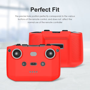 PULUZ Custodia in silicone antiurto antigraffio per telecomando DJI Mini 3/3 ...