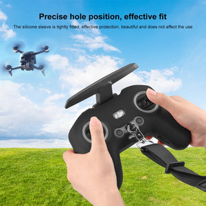 Custodia protettiva in silicone PULUZ per telecomando combinato DJI FPV������...