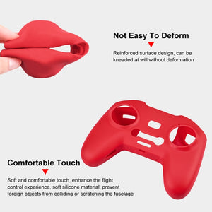 Per DJI FPV Combo Remote Control PULUZ Custodia protettiva in silicone con tr...