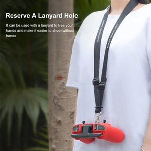 Per DJI FPV Combo Remote Control PULUZ Custodia protettiva in silicone con tr...