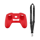 Per DJI FPV Combo Remote Control PULUZ Custodia protettiva in silicone con tr...