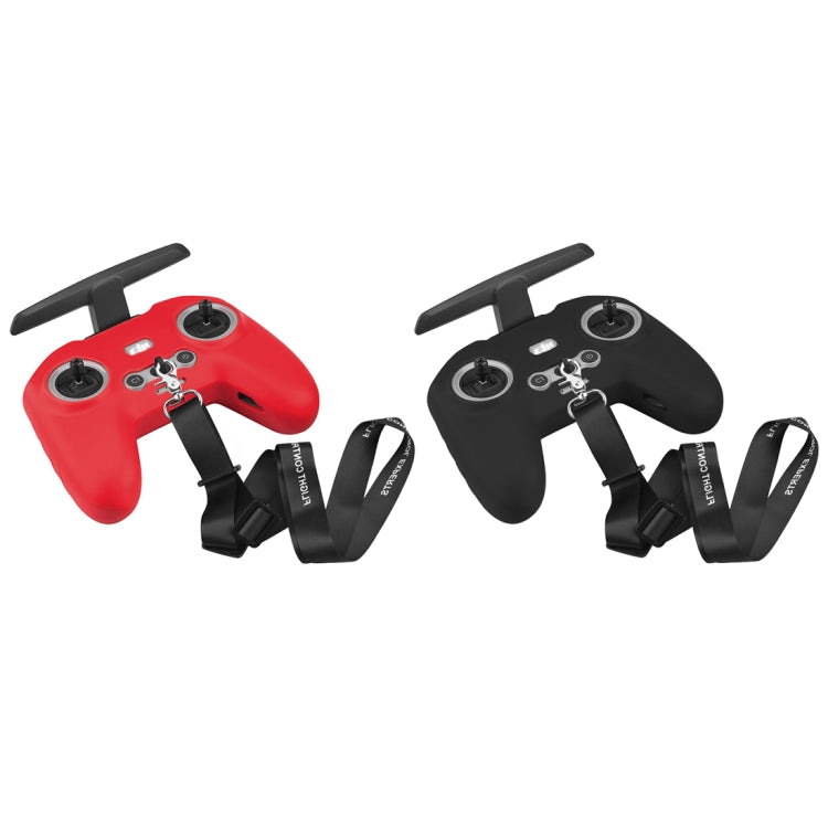 Per DJI FPV Combo Remote Control PULUZ Custodia protettiva in silicone con tr...