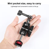 Supporto in lega di alluminio a sfera multidirezionale PULUZ Magic Arm�������...