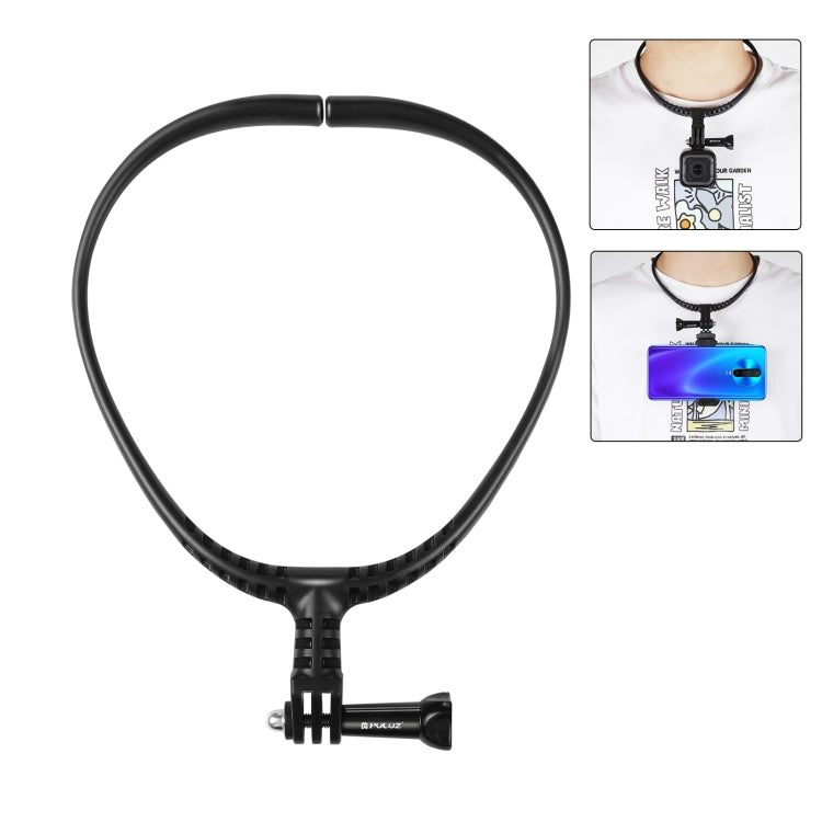 PULUZ Verstellbare Lazy Neck Bracket für GoPro Action-Kamera, Neck Bracket
