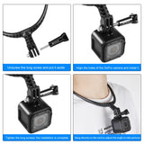 PULUZ Verstellbare Lazy Neck Bracket für GoPro Action-Kamera, Neck Bracket