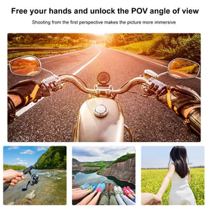 PULUZ Verstellbare Lazy Neck Bracket für GoPro Action-Kamera, Neck Bracket