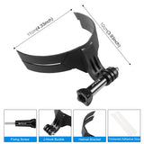Die besten Angebote für PULUZ Bending Action Camera Motorradhelm-Kinnhalterung