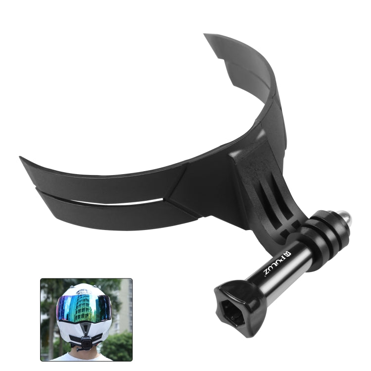Die besten Angebote für PULUZ Bending Action Camera Motorradhelm-Kinnhalterung