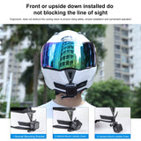 Die besten Angebote für PULUZ Bending Action Camera Motorradhelm-Kinnhalterung