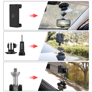 PULUZ Magic Arm, starker Saugnapf, Halterung aus Aluminiumlegierung ...