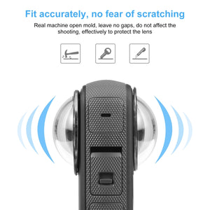Per Insta360 X3 PULUZ Lens Guard Copertura protettiva in vetro ottico��������...