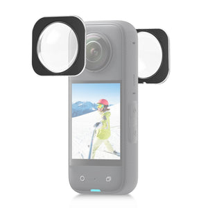 Per Insta360 X3 PULUZ Lens Guard Copertura protettiva in vetro ottico��������...