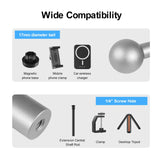 PULUZ Aluminiumlegierung 17mm Kugelkopfhalterung Basisadapter