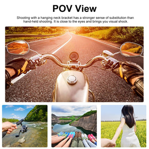 PULUZ Lazy Neck Bracket POV View-Halterung für GoPro Action-Kamera, POV View-Halterung