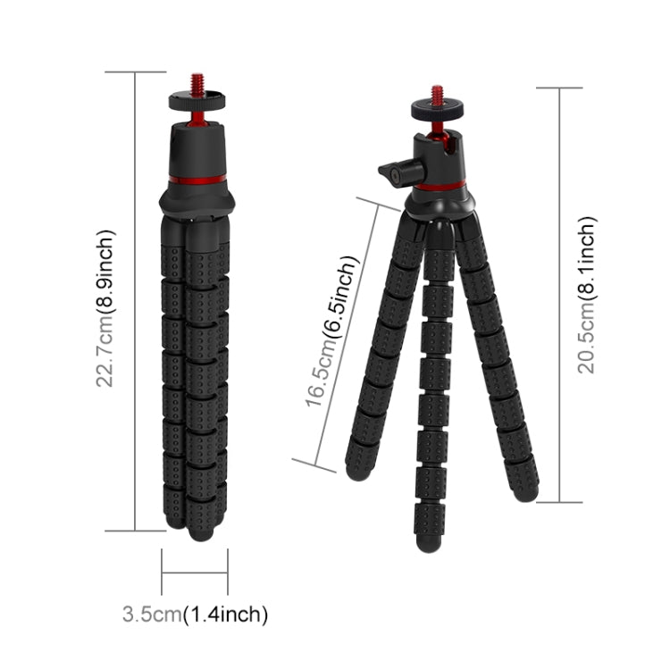 PULUZ Mini Octopus Flexible Stativhalterung