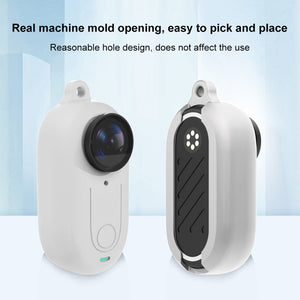 Custodia in silicone per fotocamera Insta360 GO 3 PULUZ con copriobiettivo���...