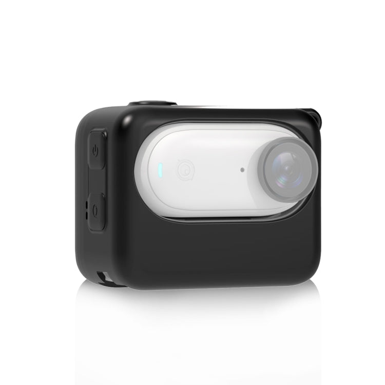 Custodia in silicone per custodia di ricarica per fotocamera Insta360 GO 3 PU...