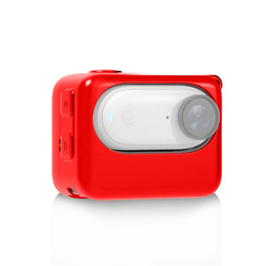 Custodia in silicone per custodia di ricarica per fotocamera Insta360 GO 3 PU...