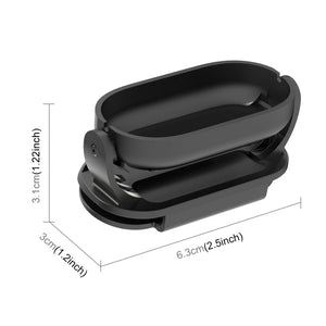 Per Insta360 GO3 PULUZ Zaino Cappello Rec-mounts Supporto con morsetto a sgan...