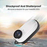 Per Insta360 GO 3 PULUZ Body Gabbia protettiva in plastica magnetica con mosc...