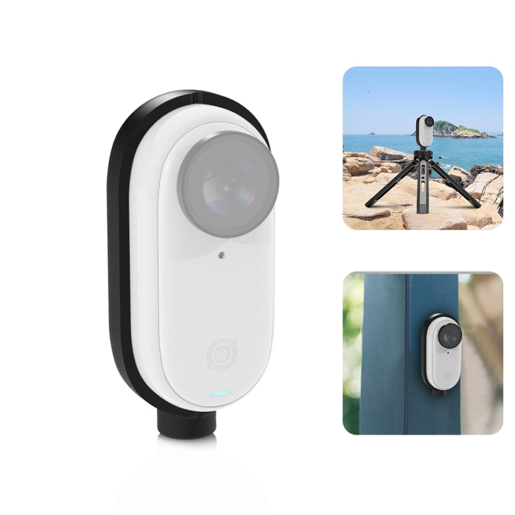 Per Insta360 GO 3 PULUZ Body Gabbia protettiva in plastica magnetica per tela...