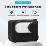 Custodia in Silicone PULUZ per Insta360 GO 3 – Protezione Completa per Custodia di Ricarica