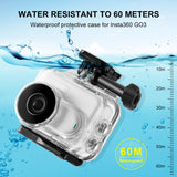 Per Insta360 GO 3 PULUZ Custodia impermeabile subacquea da 60 m con adattator...