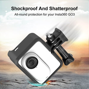 Per Insta360 GO 3 PULUZ custodia per batteria per fotocamera raffreddamento t...