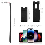 Supporto per montaggio a clip flessibile in silicone PULUZ con morsetto per t...