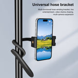Supporto per montaggio a clip flessibile in silicone PULUZ con morsetto per t...