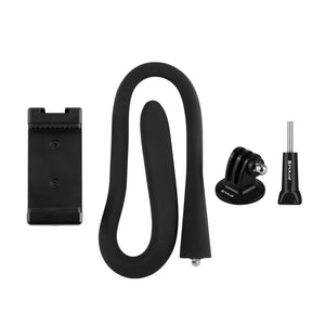 Supporto per montaggio a clip flessibile in silicone PULUZ con morsetto per t...