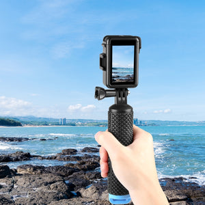 Für DJI Osmo Action 4/3 PULUZ Vertikalkäfig aus Kunststoff mit Schutzrahmen...