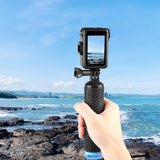 Für DJI Osmo Action 4/3 PULUZ Vertikalkäfig aus Kunststoff mit Schutzrahmen...