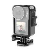 Für DJI Osmo Action 4/3 PULUZ Vertikalkäfig aus Kunststoff mit Schutzrahmen...