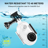 Per Insta360 GO 3 PULUZ Custodia impermeabile subacquea da 40 m con adattator...