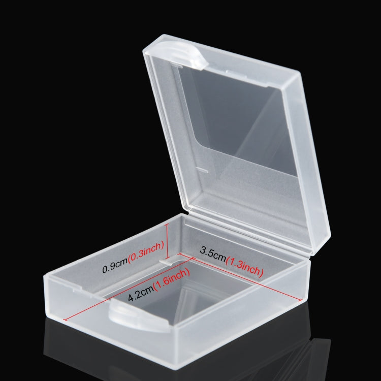 PULUZ Scatola portabatterie in plastica trasparente per batteria GoPro AHDBT-...