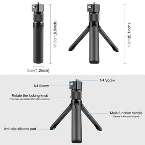 Per supporto treppiede da tavolo con impugnatura rotante Insta360 X3 PULUZ���...