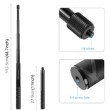 Per Insta360 X3 PULUZ Maniglia rotante Supporto per treppiede da tavolo Monop...