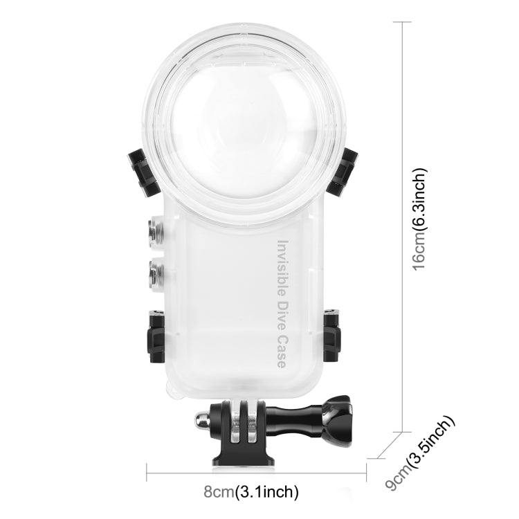 Per custodia subacquea sigillata impermeabile Insta360 X3 PULUZ da 50 m������...
