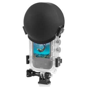 Per Insta360 X3 PULUZ Custodia da immersione invisibile Copriobiettivo Custod...