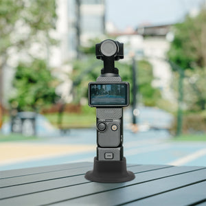 Für DJI Osmo Pocket 3 PULUZ Silikon-Dock-Halterung Desktop-Ladestation
