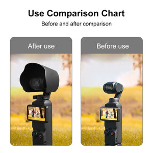 Für DJI OSMO Pocket 3 Sonnenschutz-Objektivschutz, Sonnenschutz