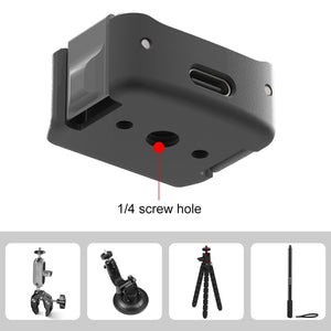 Per DJI OSMO Pocket 3 PULUZ USB-C / Type-C Dock Base di ricarica da tavolo St...