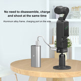 Per DJI OSMO Pocket 3 PULUZ USB-C / Type-C Dock Base di ricarica da tavolo St...