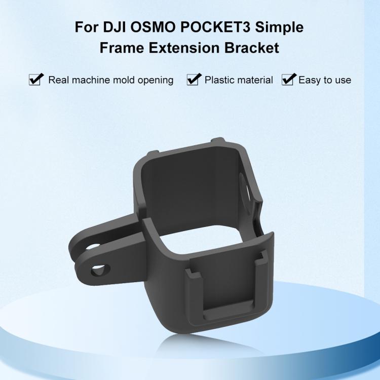 Per DJI OSMO Pocket 3 PULUZ Staffa adattatore di espansione gabbia telaio di ...